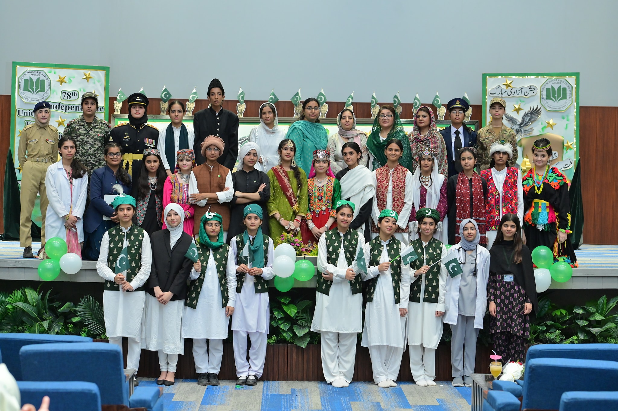 Students conducting experiments in the science lab