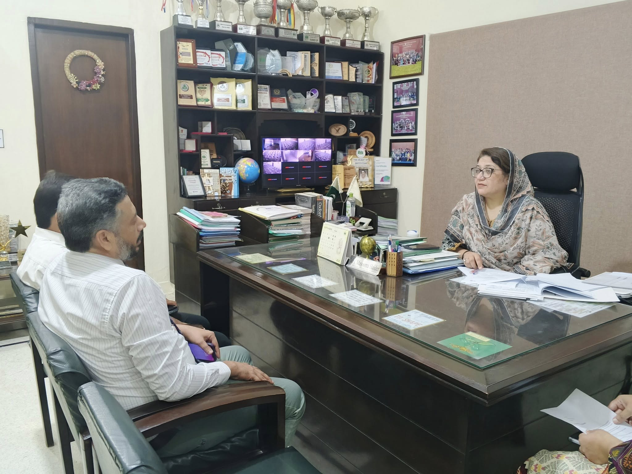 Principal portrait — APS Girls Campus