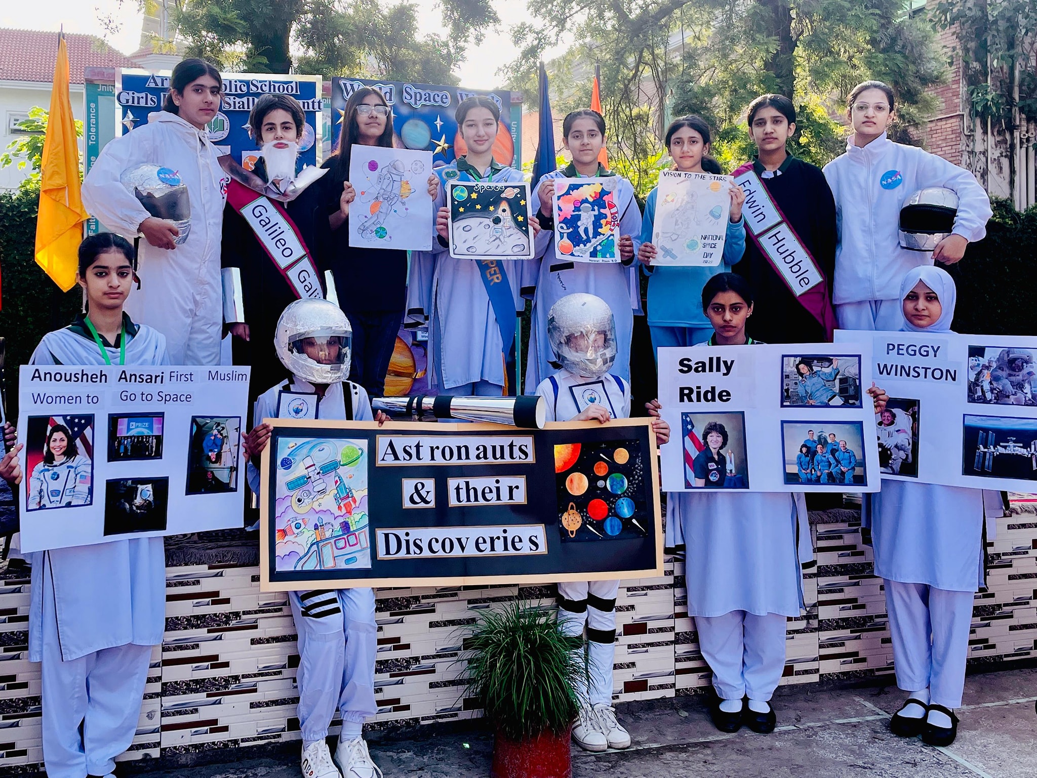 Students reading in the library