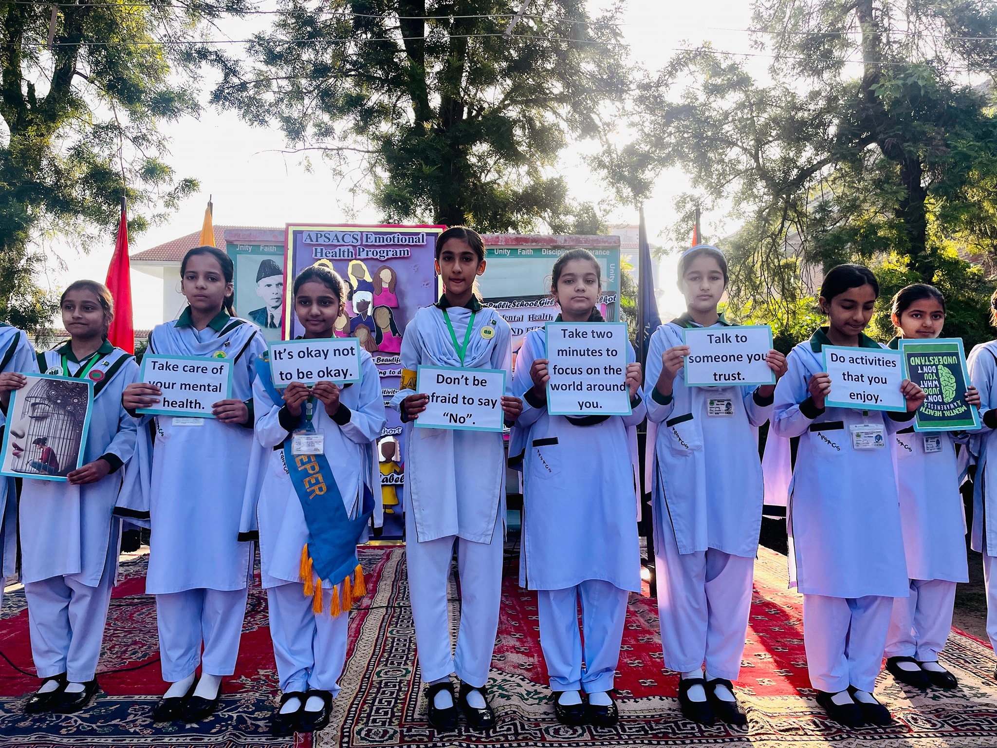 Students reading in the library